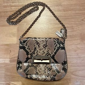 Coach Snakeskin Crossbody Bag